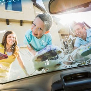 How to Wash Car Windows
