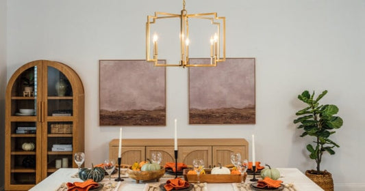 Create a Warm and Inviting Thanksgiving Tablescape with Perfect Lighting