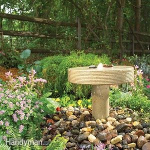 How to Build a Garden Fountain