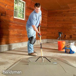 Garage Floor Resurfacing: Fix a Pitted Garage Floor