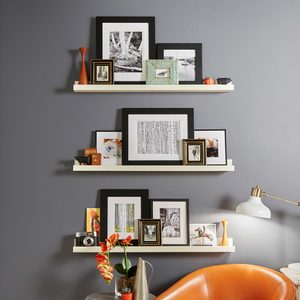 Custom Picture Shelves