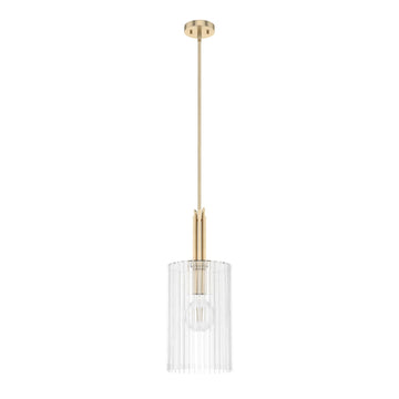 Gatz Pendant Lighting Hunter Alturas Gold - Ribbed 