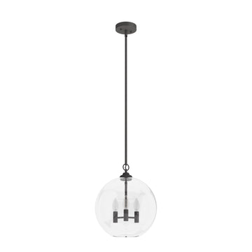 High Oaks 3 Light Pendant Lighting Hunter Noble Bronze - Seeded 