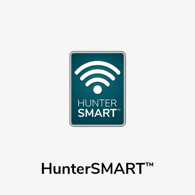 HunterSMART technology logo | Ceiling fans with Wi-Fi capability