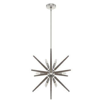 Jupiter Star Pendant 24 Inch Lighting Hunter Brushed Nickel - None 