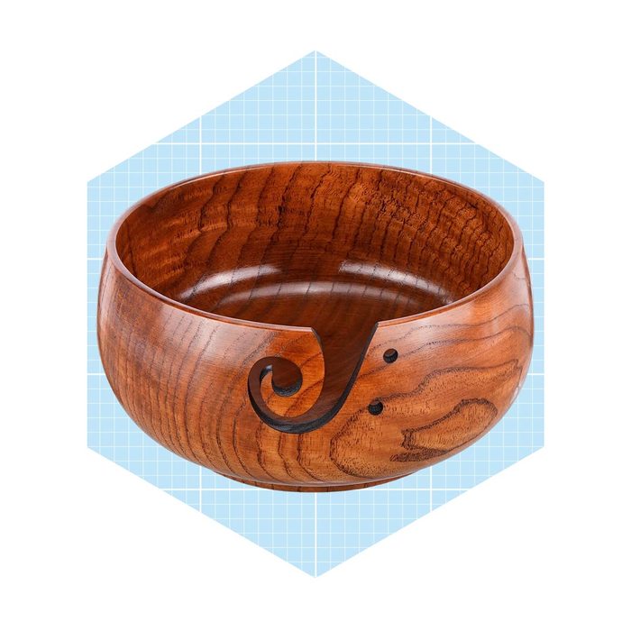 Little World Wooden Yarn Bowl
