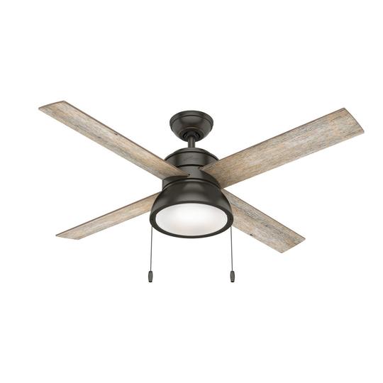 Loki ceiling fan in noble bronze finish