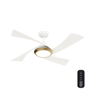 Vespucci Outdoor with LED Light 52 inch Ceiling Fans Casablanca Fresh White - Fresh White 